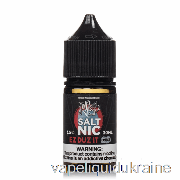 Vape Liquid Ukraine EZ Duz It On Ice - Ruthless SALT - 30mL 10mg